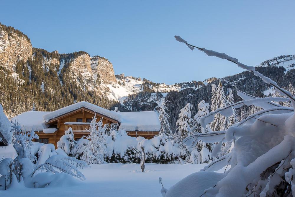 Hotel Les Lans Morzine Buitenkant foto